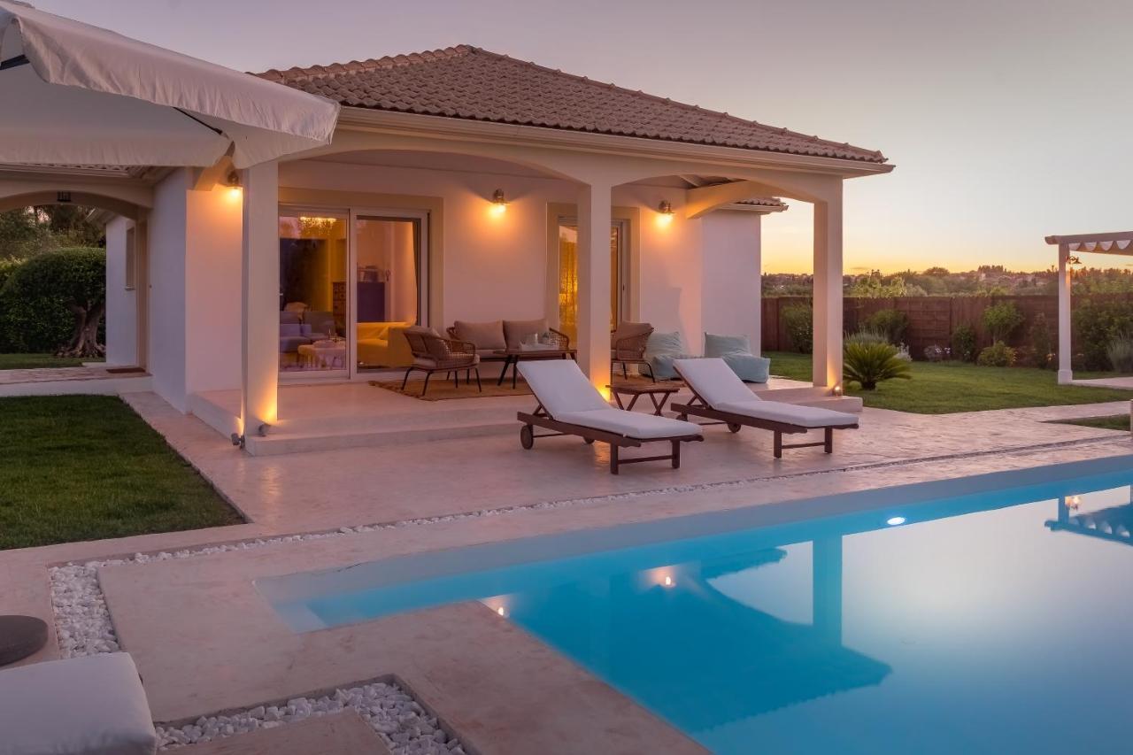 Villa Evanna Lefkímmi Buitenkant foto
